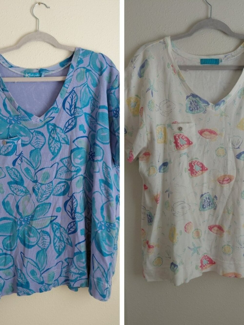 Bundle Fresh Produce Cotton Shirts Tops Size 3X USA